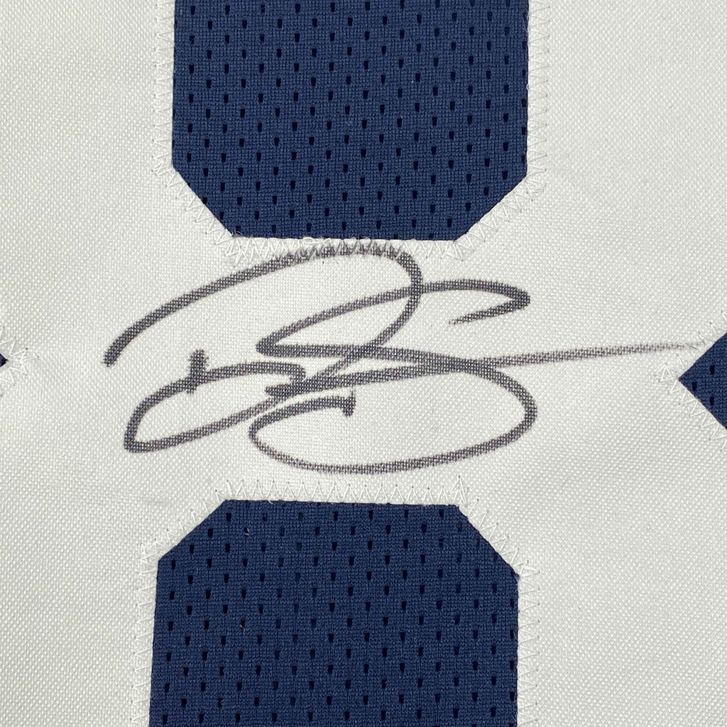 Autographed/Signed Dalton Schultz Dallas Thanksgiving Day Football Jersey JSA COA