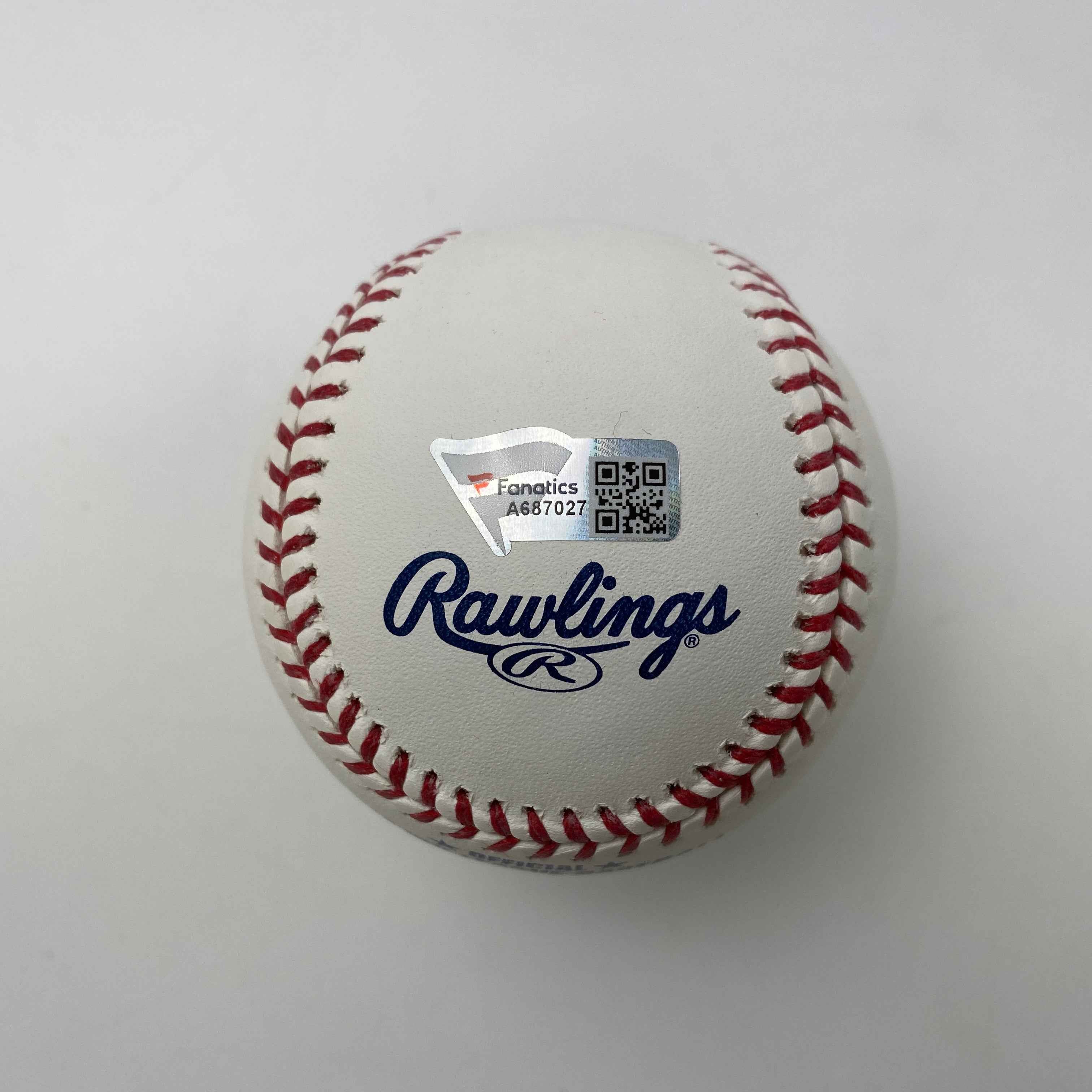 Autographed/Signed Aaron Judge Rawlings Official Major League Baseball ROML Fanatics COA