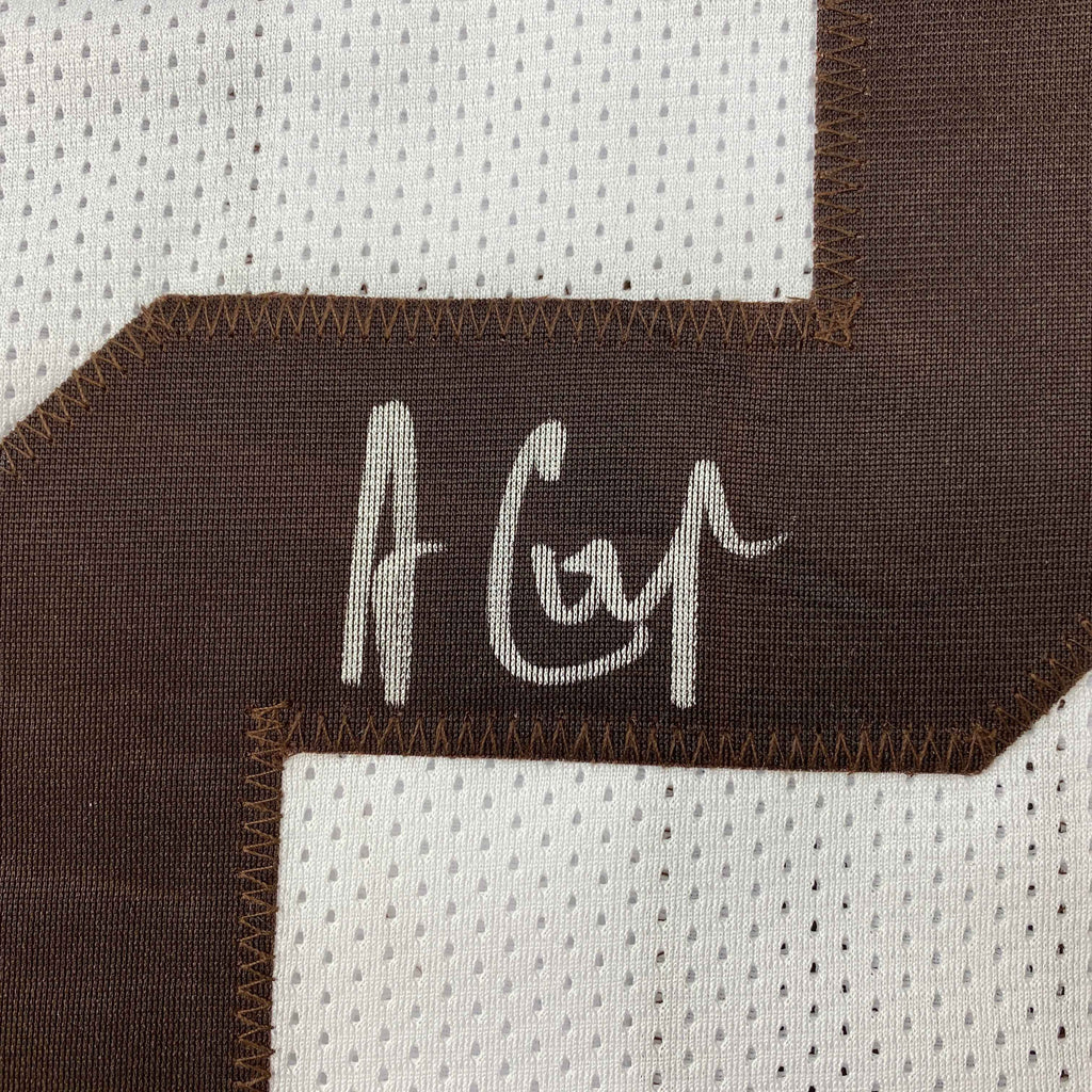 Autographed/Signed Amari Cooper Cleveland White Football Jersey JSA COA