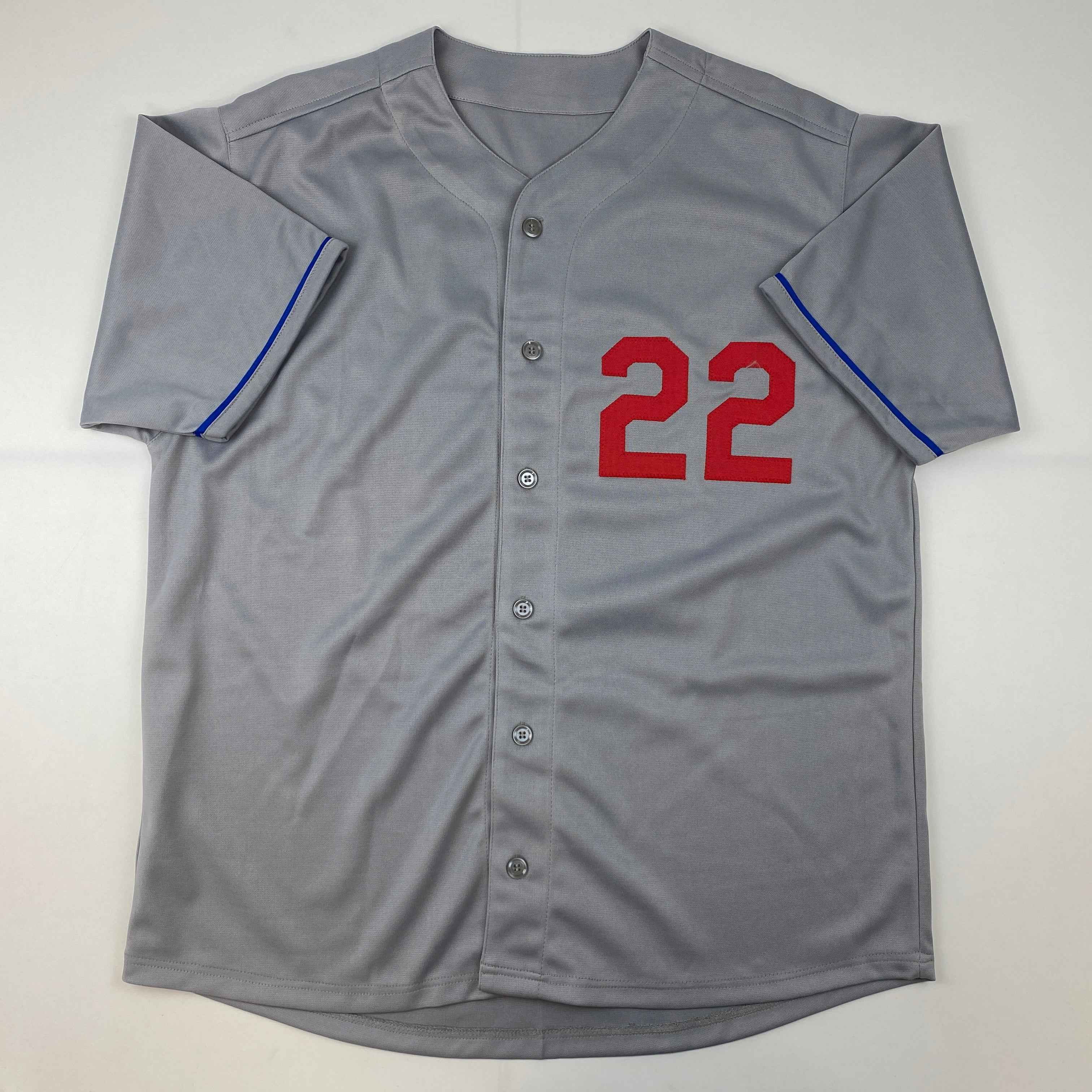 Autographed/Signed Clayton Kershaw Los Angeles LA Grey Baseball Jersey Beckett BAS COA