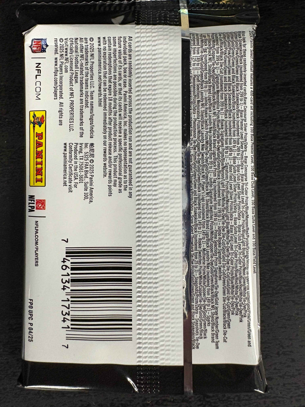 2024 Panini Select Football Hobby SINGLE PACK