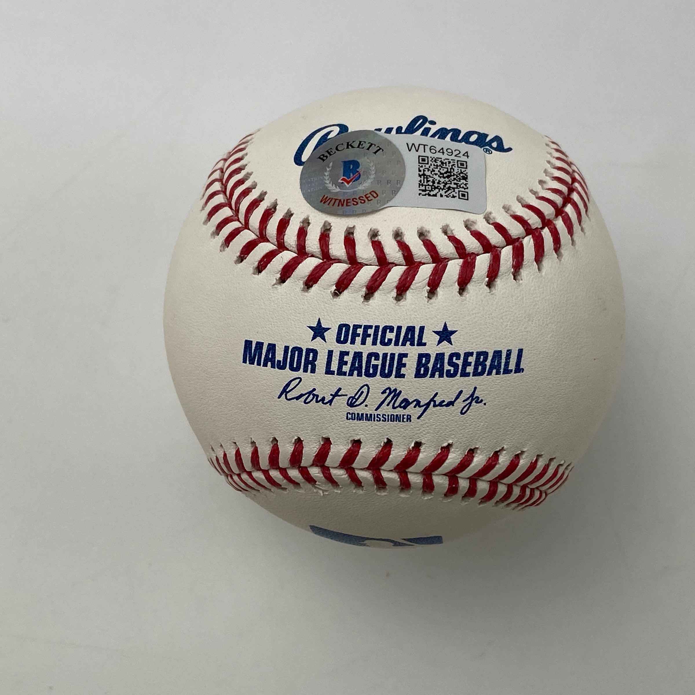 Autographed/Signed Shane Bieber 2020 AL Cy Young Rawlings Official Major League Baseball ROML Beckett BAS COA
