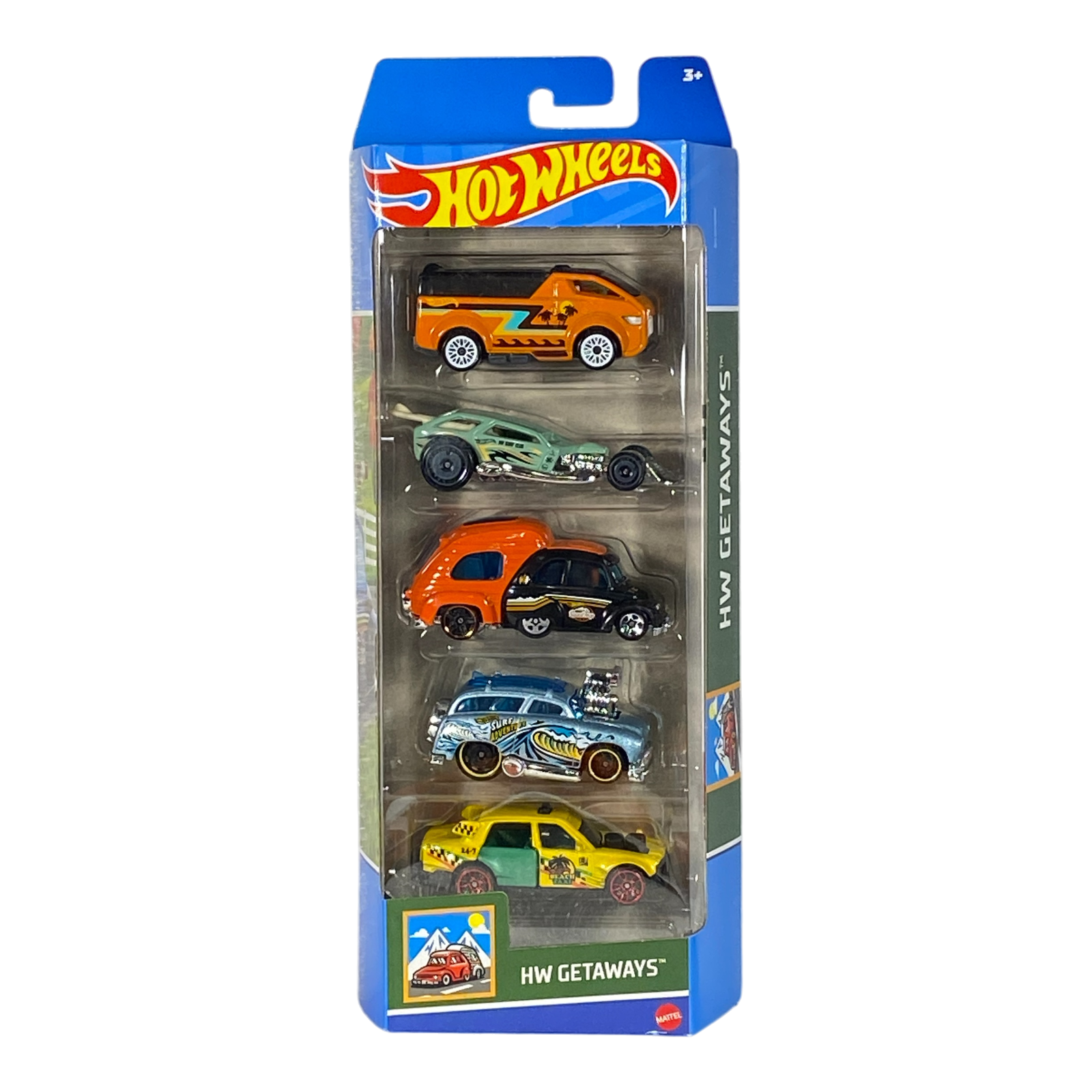 Hot Wheels HW Getaways | 5 pack Edition