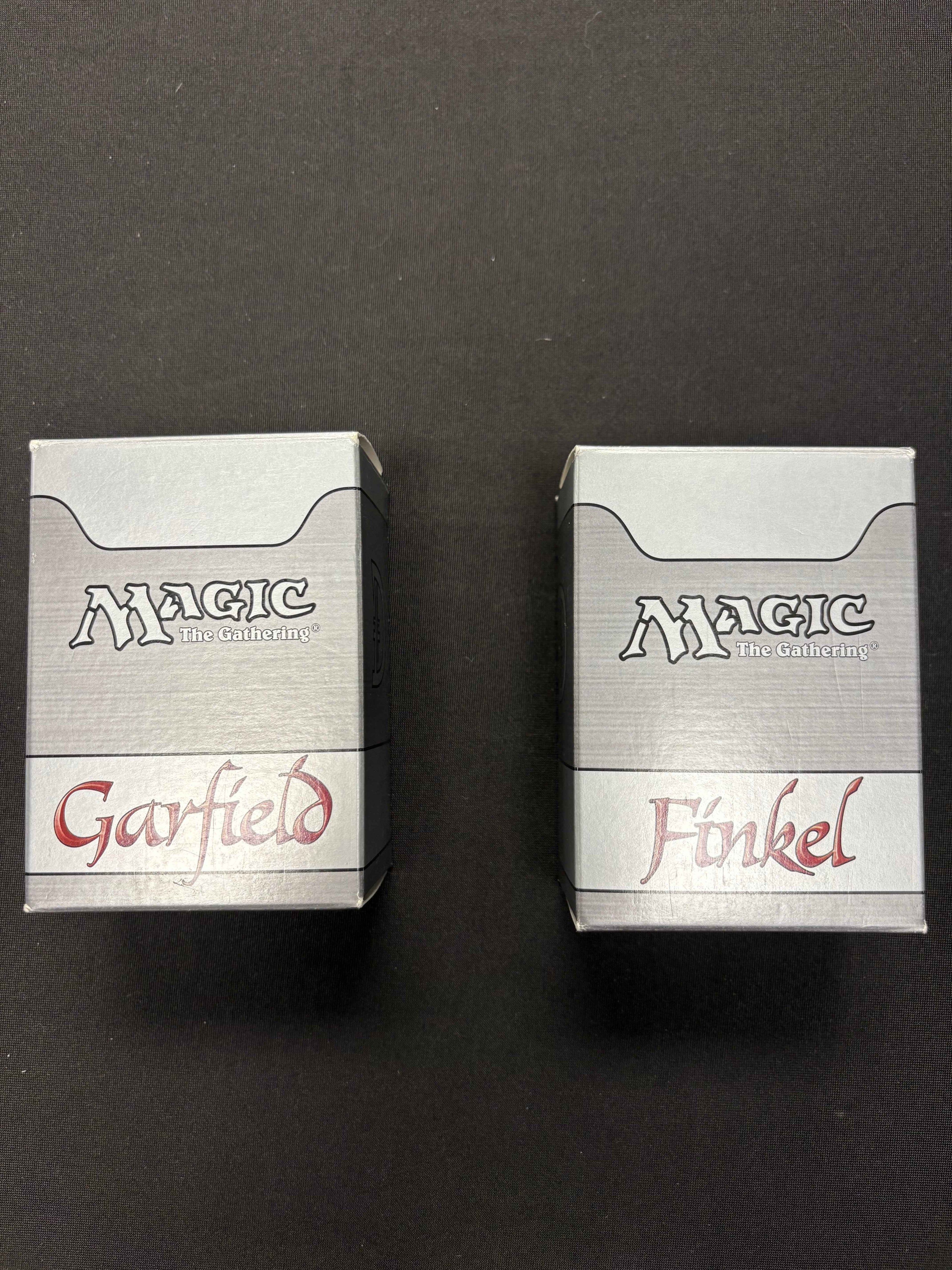 Deckmasters: Garfield vs. Finkel — opened, complete decks only