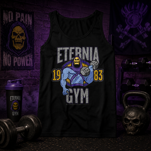 MOTU 1983 Eternia Gym Graphic Tank Top