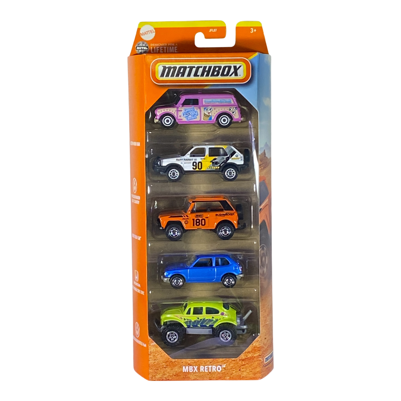 Matchbox MBX Retro 5 Pack Die-Cast Set