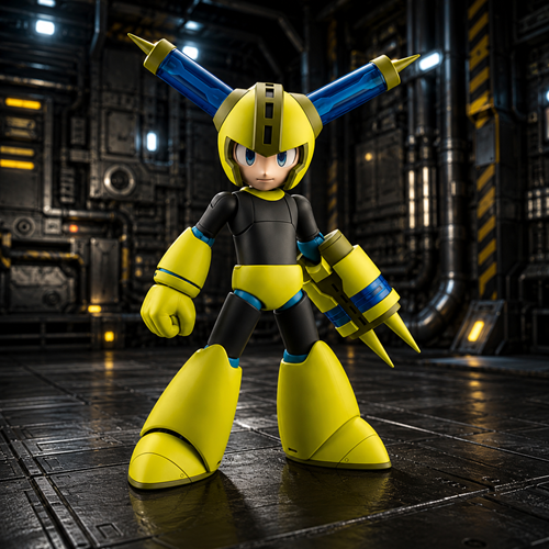 Mega Man 11 Rockman Scramble Thunder Version Model Kit