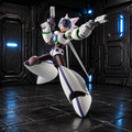Mega Man X8 Axl White Version 1:12 Scale Model Kit