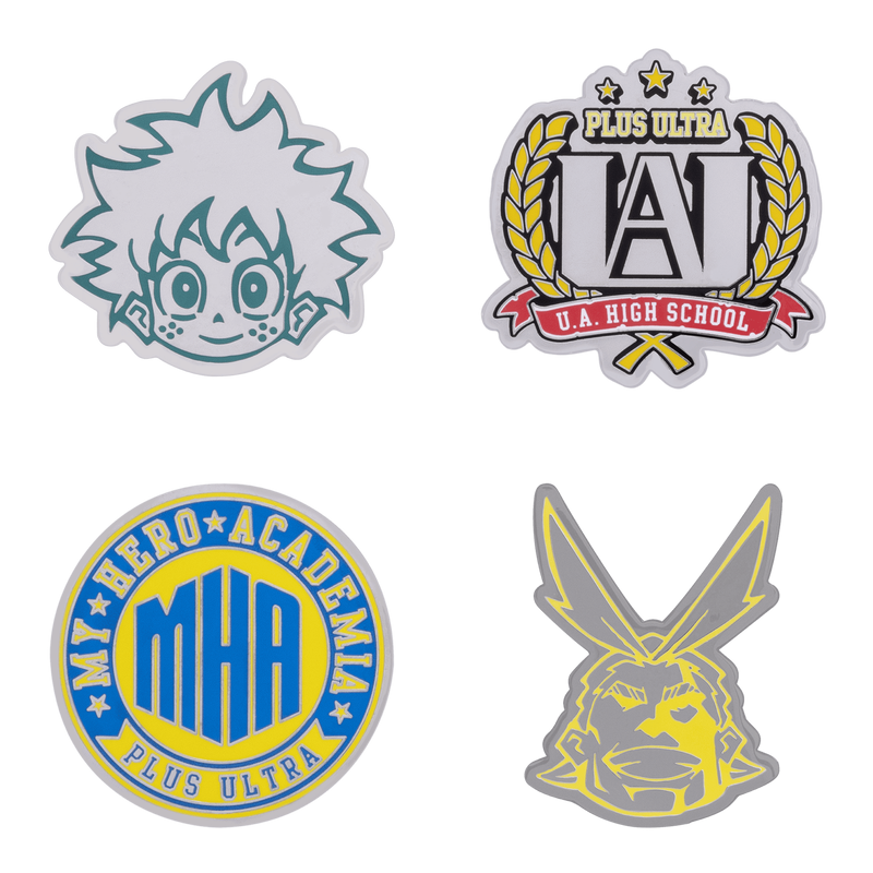 My Hero Academia 4-Pack Pin Set
