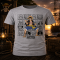 One Piece Dressrosa Arc Straw Hat Portrait T-Shirt