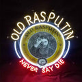 Old Rasputin Never Say die Neon Light Sign
