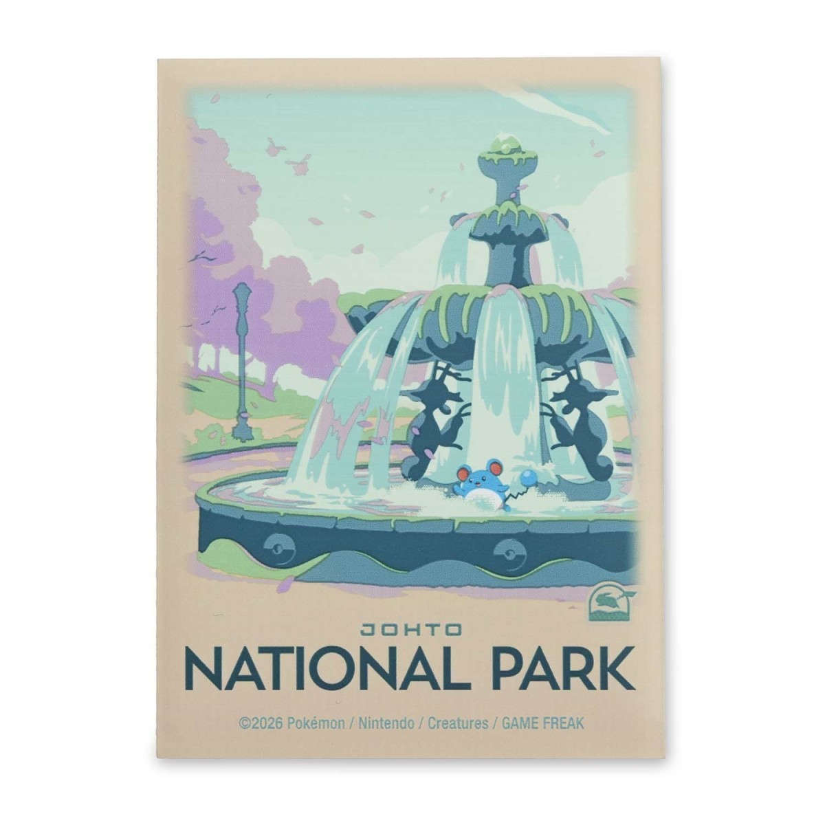 Pokémon Card Sleeve - Johto Explore Pokémon (Single Sleeve)