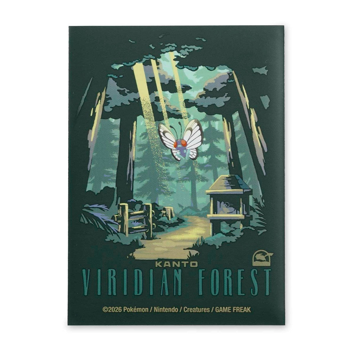 Pokémon Card Sleeve - Kanto Explore Pokémon (Single Sleeve)
