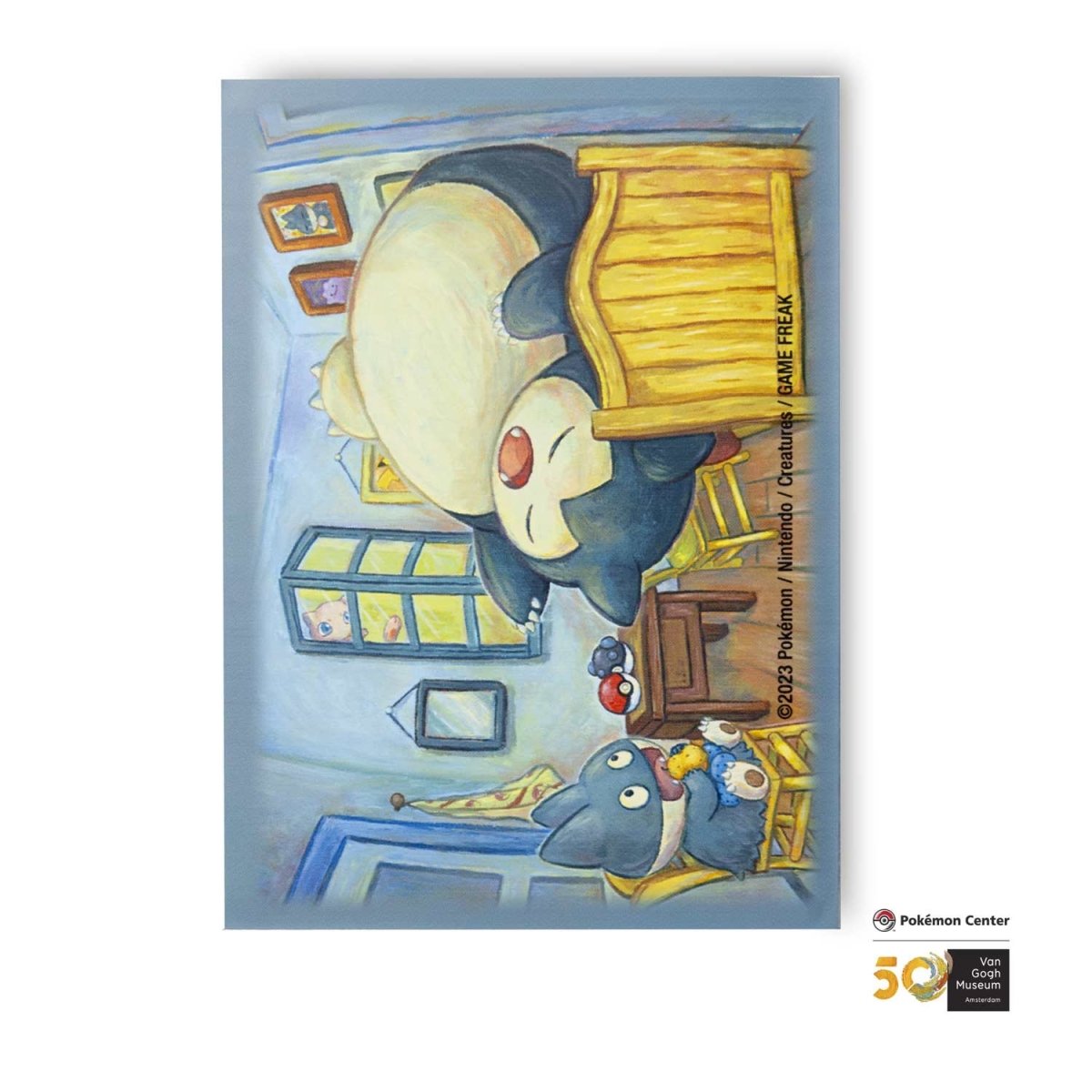 Pokémon Card Sleeve - Munchlax & Snorlax Inspired by The Bedroom (Single Sleeve)