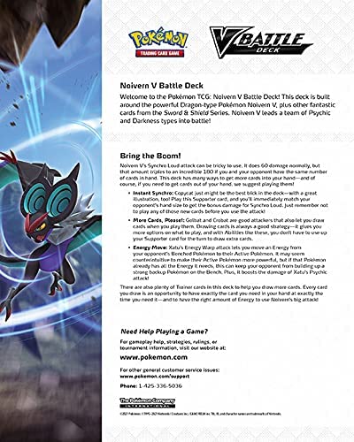 Pokemon TCG V Battle Deck: Noivern V Themed Deck