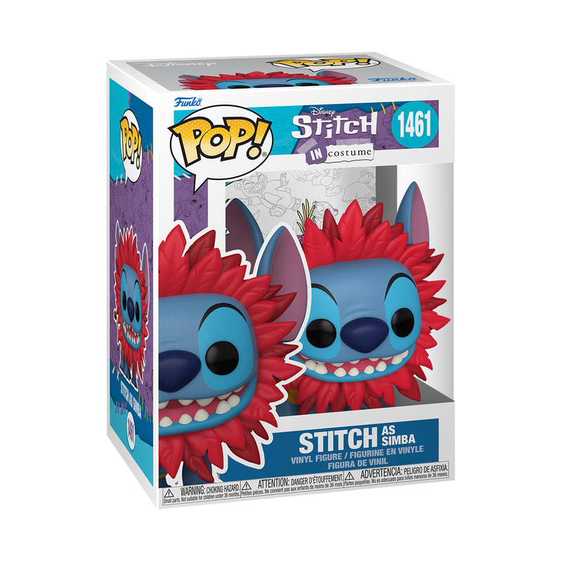 (PRE-ORDER) POP! Disney: Stitch Costume- Simba