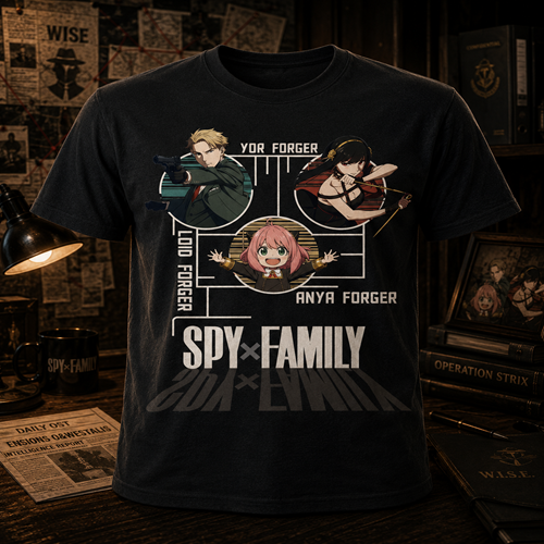 Spy X Family Teaser Art T-Shirt