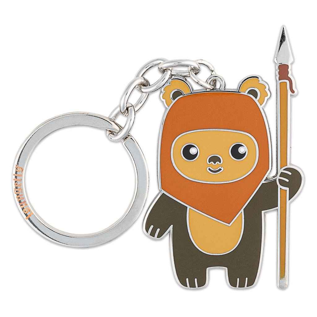 STAR WARS WICKET W. WARRICK ENAMEL KEYCHAIN