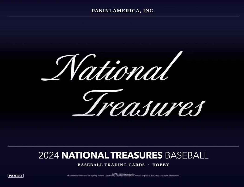 2024 Panini National Treasures Baseball Hobby Box