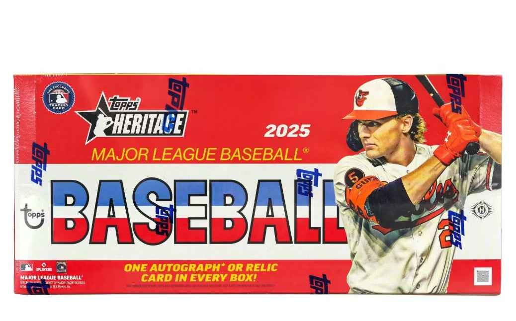 2025 Topps Heritage Baseball Hobby Box
