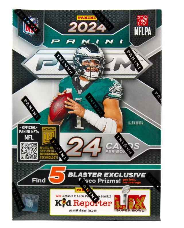 2024 Panini Prizm Football 6-Pack Blaster Box (Disco Prizms!)