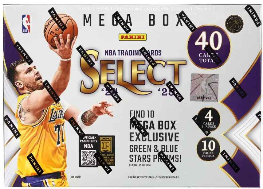 2024/25 Panini Select Basketball Hobby Mega Box