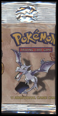 Pokemon Fossil sealed booster error pack