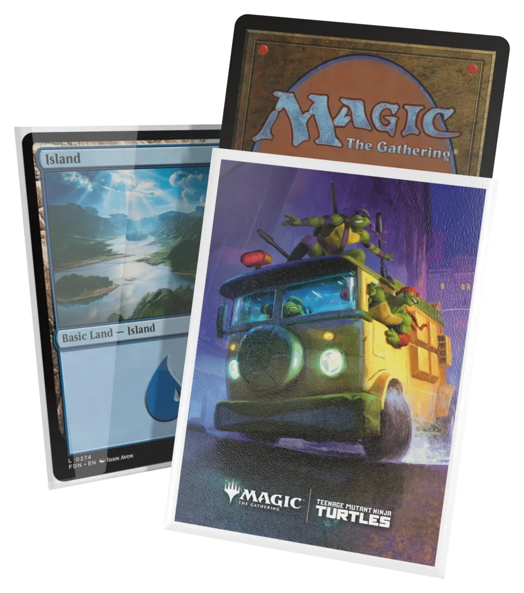 ART SLEEVES MAGIC: THE GATHERING | TEENAGE MUTANT NINJA TURTLES - TURTLE VAN
