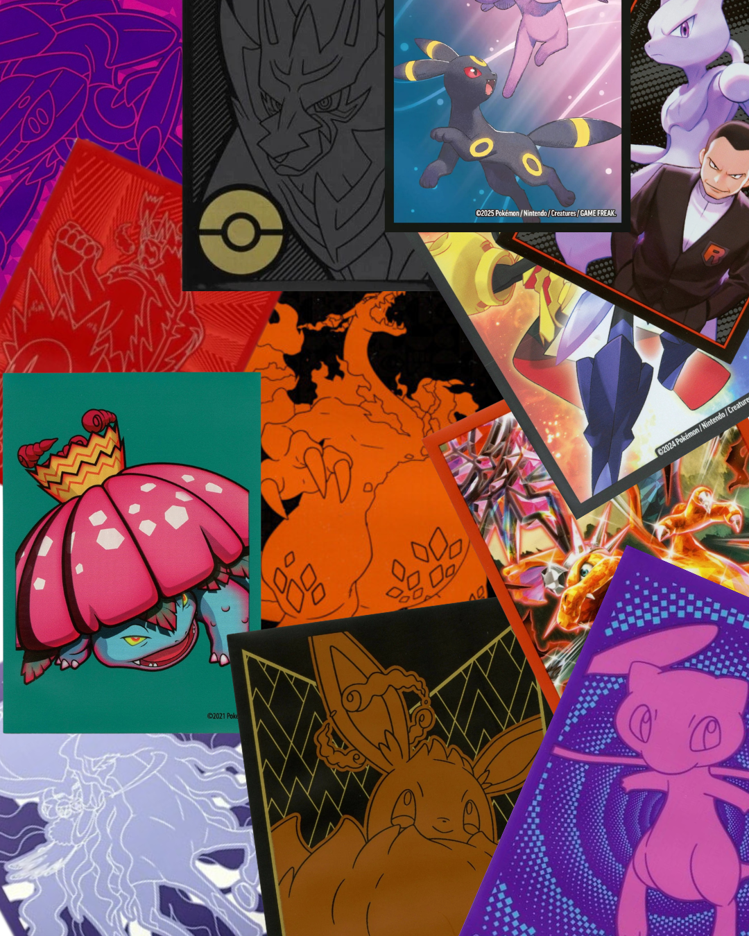 Pokémon Card Sleeves - 10 Pack Mystery Sleeves (10 Individual Sleeves)
