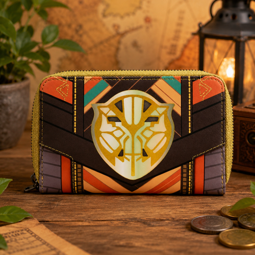 Black Panther Okoye Cosplay Zip Around Wallet