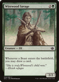Wirewood Savage (DD3-006) - Duel Decks Anthology: Garruk vs. Liliana