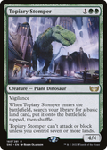 Topiary Stomper (PPSNC-160P) - Streets of New Capenna Promos