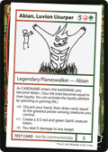 Abian, Luvion Usurper (CMB1-) - Mystery Booster Playtest Cards 2021