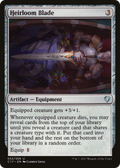 Heirloom Blade (C17-052) - Commander 2017