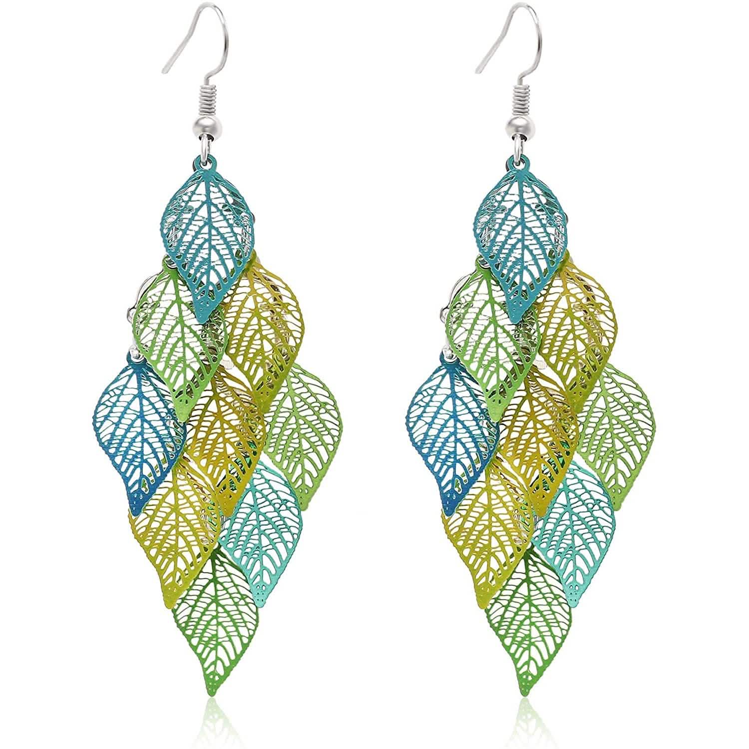 Aisansty Handmade Boho Super Lightweight Chandelier Dangle Drop Earring