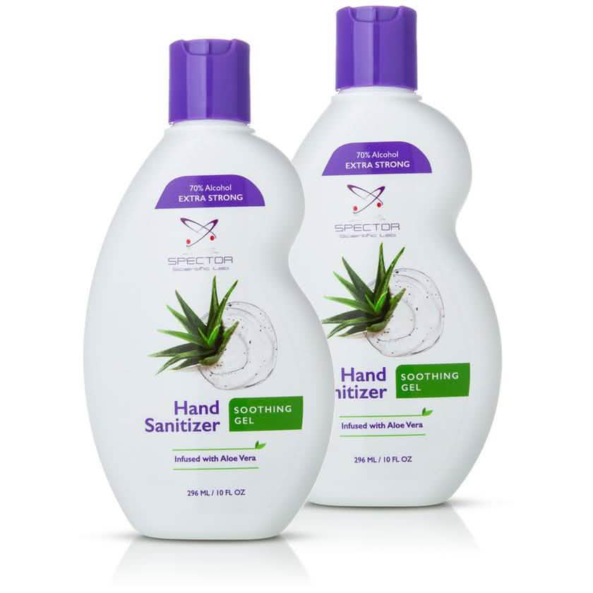 Anti-Bacterial Hand Sanitizing Gel with Aloe Vera and 70% Alcohol