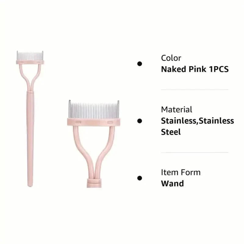 Arc Designed Eyelash Comb Separator And Mascara Applicator