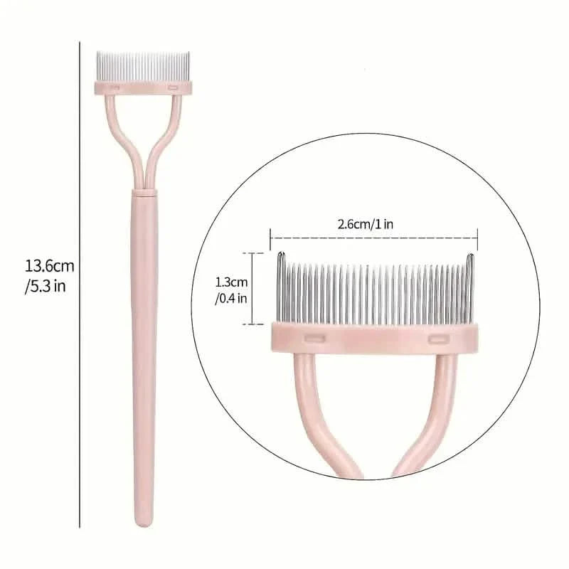 Arc Designed Eyelash Comb Separator And Mascara Applicator