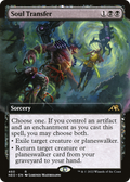 Soul Transfer (NEO-460) - Kamigawa: Neon Dynasty: (Extended Art)