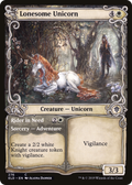 Lonesome Unicorn // Rider in Need (ELD-276) - Throne of Eldraine: (Showcase)