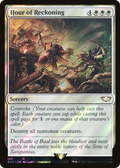 Hour of Reckoning (40K-187★) - Warhammer 40,000 Commander Foil