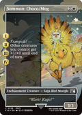 Summon: Choco/Mog (FIN-358) - FINAL FANTASY: (borderless, enchantment) (Borderless)