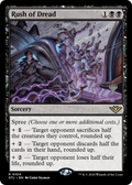 Rush of Dread (PPOTJ-104) - Outlaws of Thunder Junction Promos