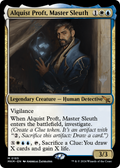 Alquist Proft, Master Sleuth (PPMKM-185) - Murders at Karlov Manor Promos