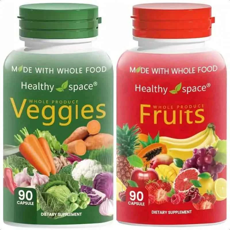 2-Pack: Balance Of Nature Fruit & Vegetables Food Supplement
