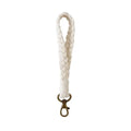 Boho Handmade Wristlet Bracelet Keyring