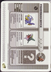 Pokémon Battle-e - Iron Defense Fisherman Bryce