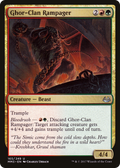 Ghor-Clan Rampager (MM3-165) - Modern Masters 2017