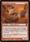 Bloodshot Trainee (SOM-085) - Scars of Mirrodin