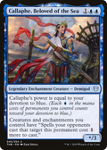 Callaphe, Beloved of the Sea (THB-045) - Theros Beyond Death: (enchantment) Foil